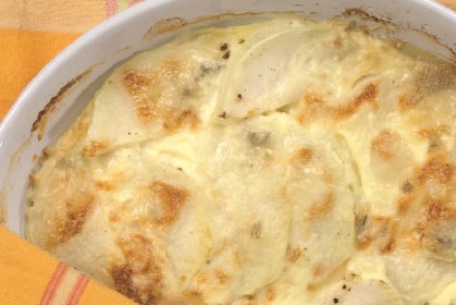 Kohlrabi-Gratin mit Gorgonzola Kohlrabi-Gratin mit Gorgonzola