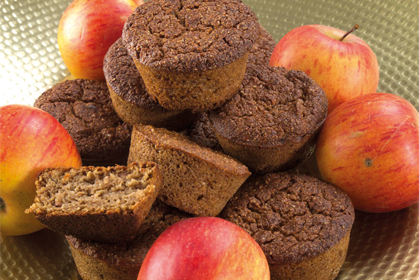 Apfel-Vollkorn-Muffins Apfel-Vollkorn-Muffins