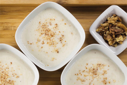 Schwarzwurzel-Walnuss-Suppe Schwarzwurzel-Walnuss-Suppe