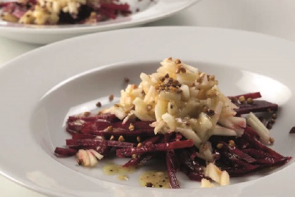Wintersalat mit Getreide Wintersalat mit Getreide